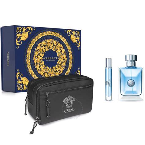 versace pour homme gift set backpack|versace pour homme signature by.